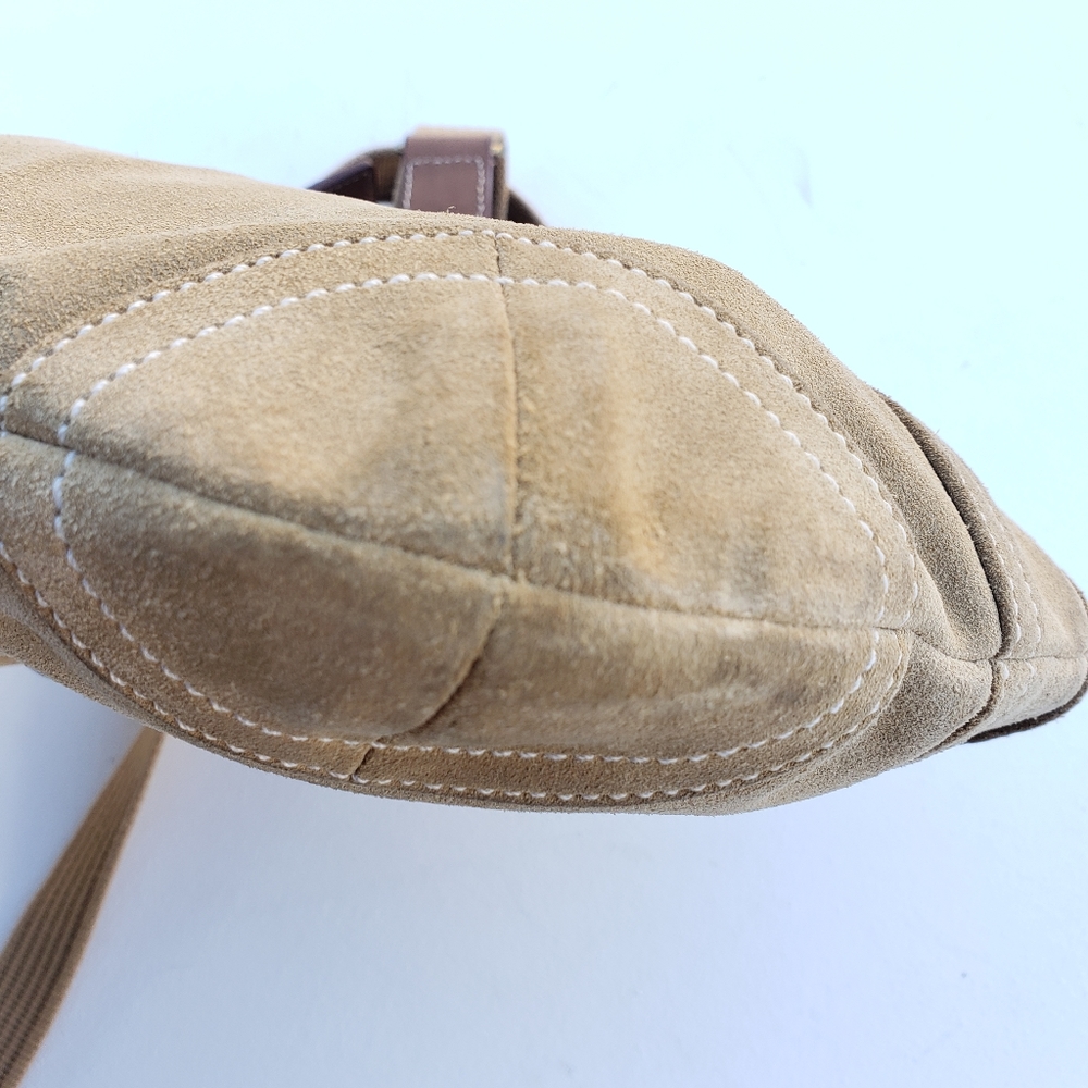 SOLD - COACH Suede Crossbody Bag - Picture 8 of 8